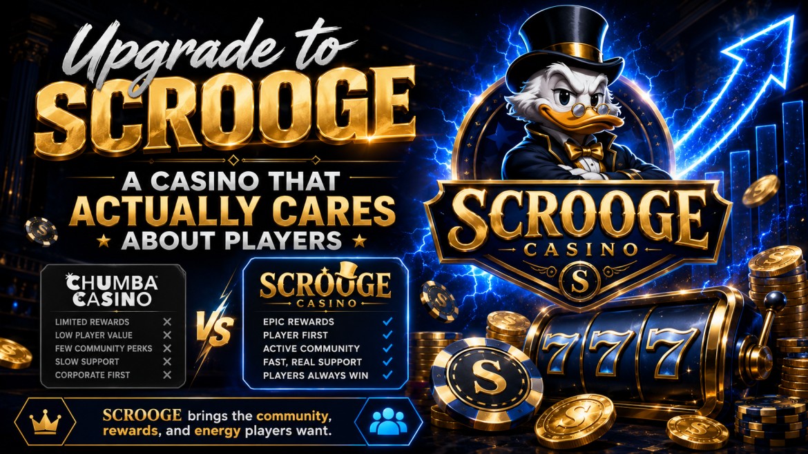 Chumba Casino VS SCROOGE Casino