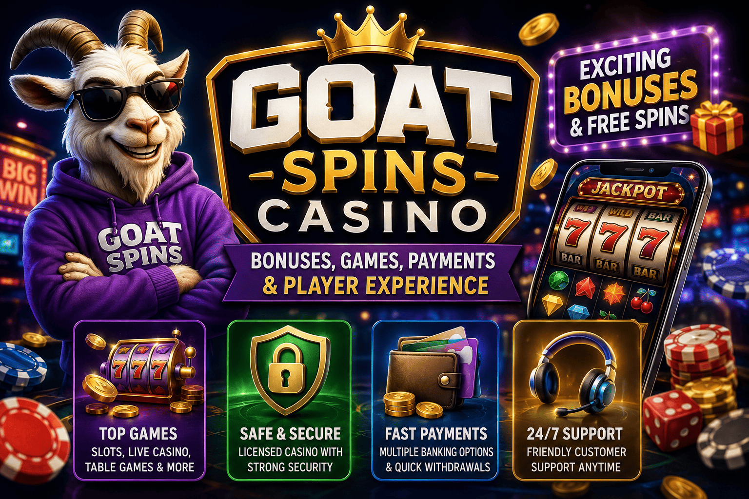 Moozi Casino No Deposit Bonus offering free sweepstakes coins with no deposit required for new players